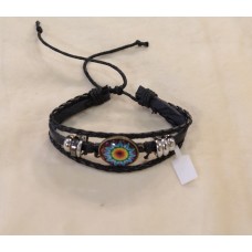 Dabīgās ādas rokassprādze